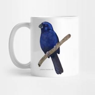 Ultramarine Grosbeak Bird Mug